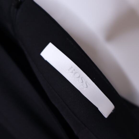 BOSS Hugo Boss Black Summer Wool Pencil Skirt Slim Fit Lined Women's 6 - Picture 11 of 13